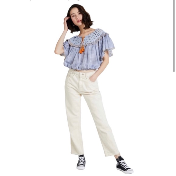Free People Allora Crop Top - Picture 1 of 7